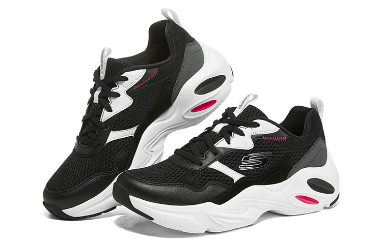 Shop (W) Skechers Stamina Airy Freizeit-Sneaker Schwarz/Weiß 149518-BKW
