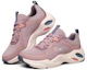 Lookbook Skechers Stamina Airy 透氣 低幫 老爹鞋 女款 粉色
