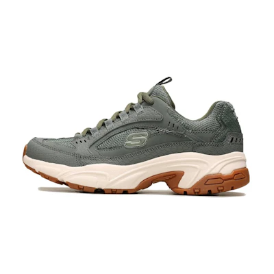 (W) Skechers Stamina Classy Trail 'Retro Chunky Green'