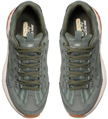 (W) Skechers Stamina Classy Trail 'Retro Chunky Hijau' 13455-OLV Lookbook (W) Skechers Stamina Classy Trail 'Retro Chunky Hijau' 13455-OLV