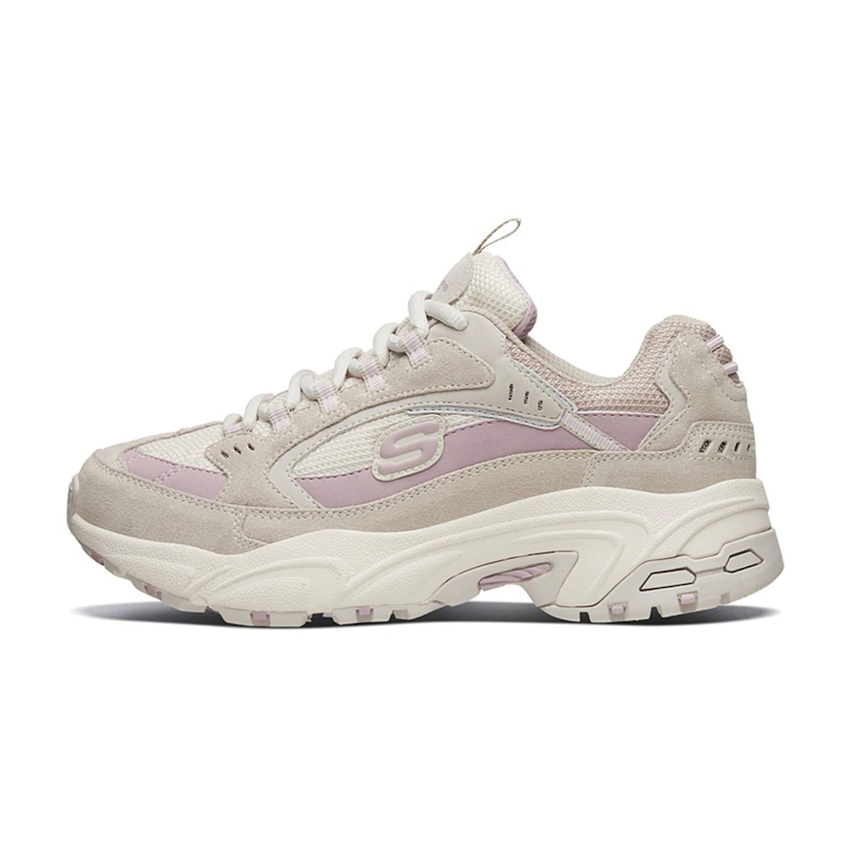 Buy (Women) Skechers Stamina-Cross Road 'Taupe Lavender' 13450