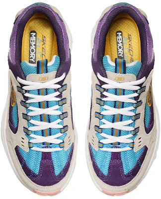 (Women) Skechers Stamina Low-Top Running Shoes Grey/Purple 13452-NTPR Shop (Women) Skechers Stamina Low-Top Running Shoes Grey/Purple 13452-NTPR