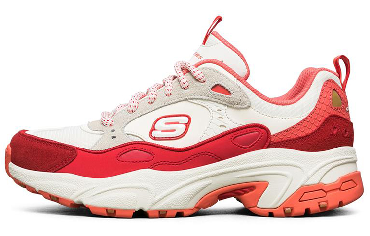 (Women) Skechers Stamina Low 'Beige Red' 149045-OFWR