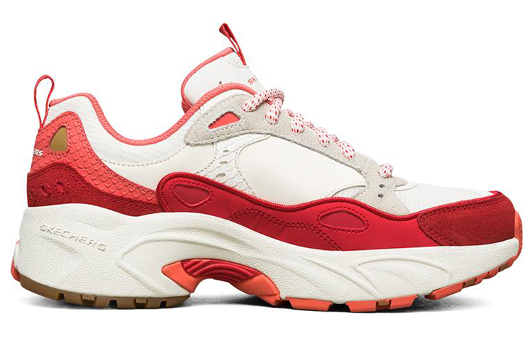 Order (Women) Skechers Stamina Low 'Beige Red' 149045-OFWR