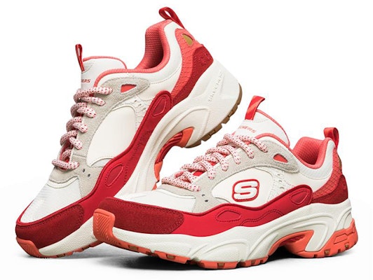 (Women) Skechers Stamina Low 'Beige Red' 149045-OFWR Lookbook (Women) Skechers Stamina Low 'Beige Red' 149045-OFWR