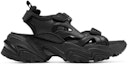 Order (W) Skechers Stamina Sandal 'Mecha Black' Lelaki Hitam 896052-BBK