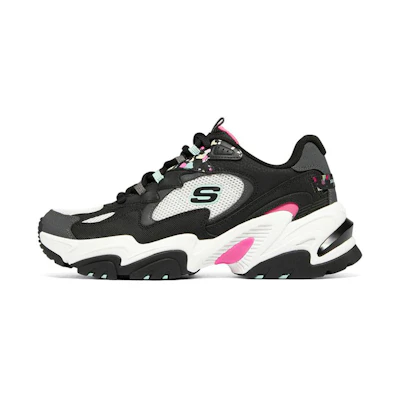 (W) Skechers Stamina V2 'Black Multicolor'