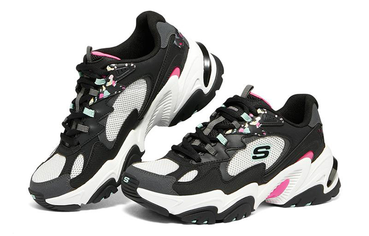 (W) Skechers Stamina V2 'Black Multicolor' 圖 3