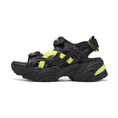 (W) Skechers Stamina V2 'Black Yellow'