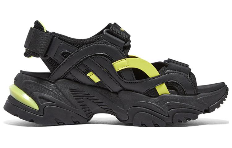 Order (W) スケッチャーズ スタミナV2 黒黄 (Sukecchaazu Sutamina V2 Kuroki) 119862-BKLM