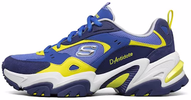 (Women) Skechers Stamina V2 'Blue Yellow' 66666343-BLYL (Women) Skechers Stamina V2 'Blue Yellow' 66666343-BLYL