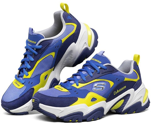 (W) Skechers Stamina V2 'Biru Kuning' 66666343-BLYL Lookbook (W) Skechers Stamina V2 'Biru Kuning' 66666343-BLYL