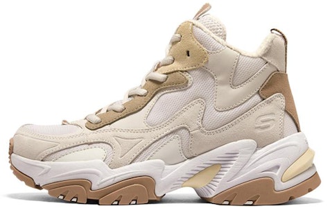 Skechers耐力V2 高筒時尚運動休閒鞋 女款 棕白 Buy Skechers耐力V2 高筒時尚運動休閒鞋 女款 棕白