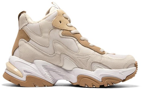 Skechers耐力V2 高筒時尚運動休閒鞋 女款 棕白 Order Skechers耐力V2 高筒時尚運動休閒鞋 女款 棕白