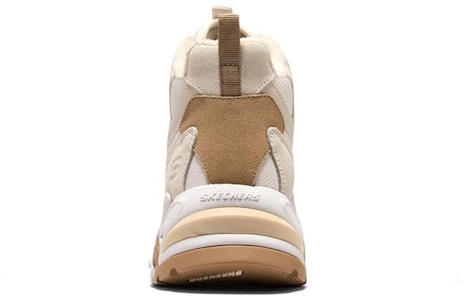 Skechers耐力V2 高筒時尚運動休閒鞋 女款 棕白 Shop Skechers耐力V2 高筒時尚運動休閒鞋 女款 棕白