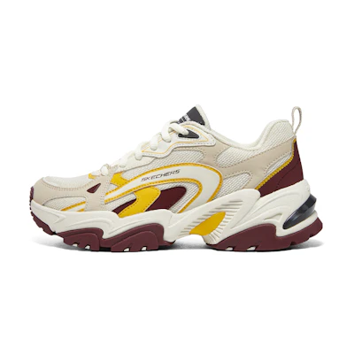 (W) Skechers Stamina V2 'Beige Burgundy'