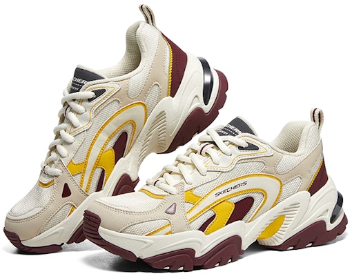 (Women) Skechers Stamina V2 'Beige Burgundy' 896245-BUMT Shop (Women) Skechers Stamina V2 'Beige Burgundy' 896245-BUMT