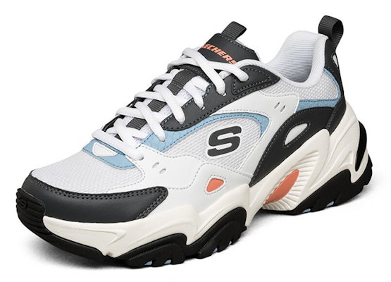 (Women) Skechers Stamina V2 Low Running Shoes White/Black 149510-WCC Lookbook (Women) Skechers Stamina V2 Low Running Shoes White/Black 149510-WCC
