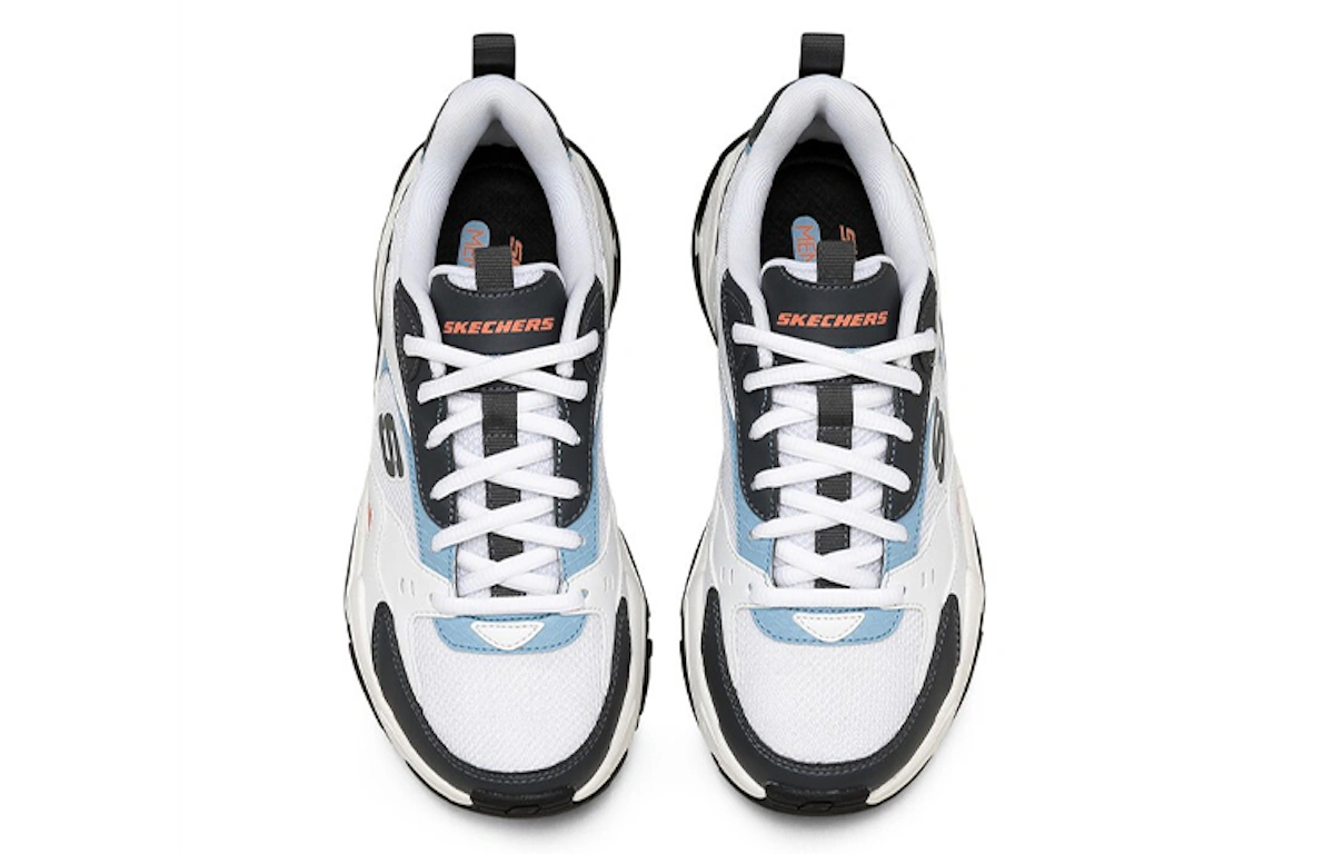 (Women) Skechers Stamina V2 Low Running Shoes White/Black