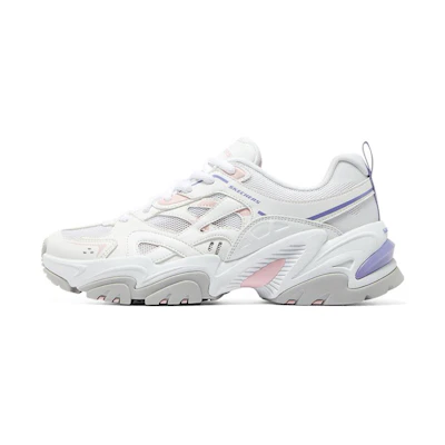 (W) Skechers Stamina V2 'White Pink Purple'
