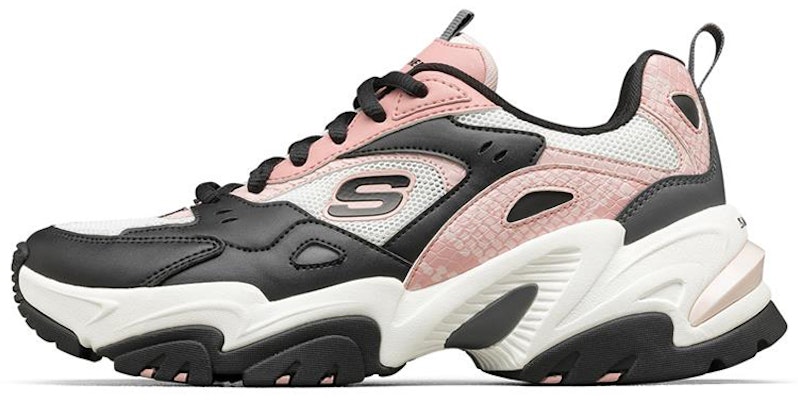 (Women) Skechers Stamina V2 Low-Top Running Shoes Pink/Black 896004-BKWP Buy (Women) Skechers Stamina V2 Low-Top Running Shoes Pink/Black 896004-BKWP