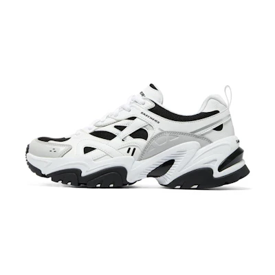 (W) Skechers Stamina v2 'White Black'