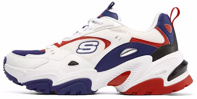 (Women) Skechers Stamina V2 'White Navy Blue Red' 149513-WNVR (Women) Skechers Stamina V2 'White Navy Blue Red' 149513-WNVR