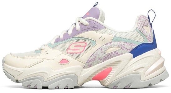 (W) スケッチャーズ スタミナV2 白/紫 ランニングシューズ 896004-NTMT Buy (W) スケッチャーズ スタミナV2 白/紫 ランニングシューズ 896004-NTMT