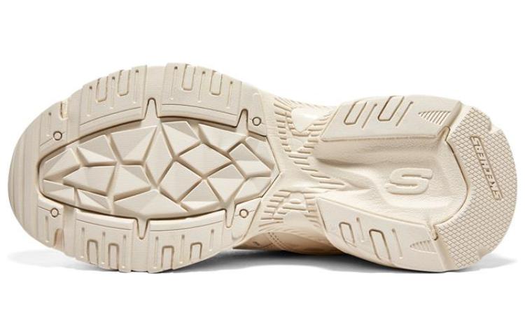 Shop Skechers Stamina V2 花心鞋 減震防滑耐磨 低筒 老爹鞋 女款 米白粉色