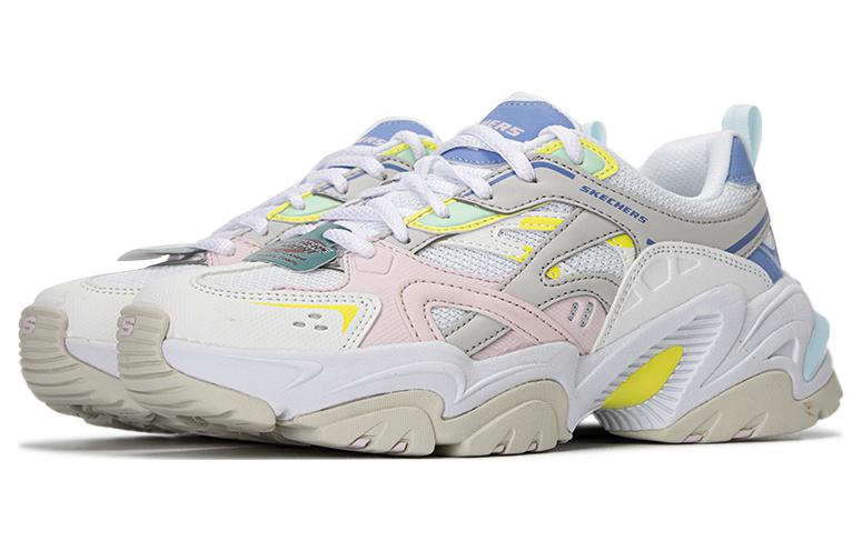 Lookbook Skechers Stamina V2 減震防滑耐磨 低筒 運動休閒鞋 女款 白色