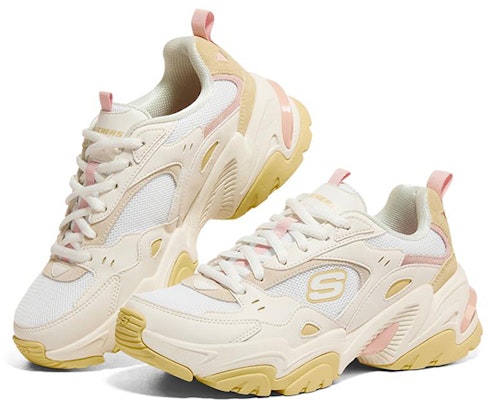 (Women) Skechers Stamina V2 'White Yellow' 149916-WMLT Lookbook (Women) Skechers Stamina V2 'White Yellow' 149916-WMLT