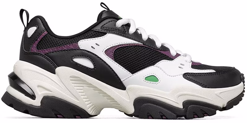 (Women) Skechers Stamina V2 Low Running Shoes Black/White/Green 149510-BKWL Order (Women) Skechers Stamina V2 Low Running Shoes Black/White/Green 149510-BKWL