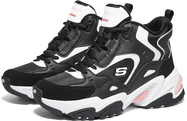 Skechers Stamina V2 減震防滑耐磨 高筒 老爹鞋 女款 黑色 Lookbook Skechers Stamina V2 減震防滑耐磨 高筒 老爹鞋 女款 黑色