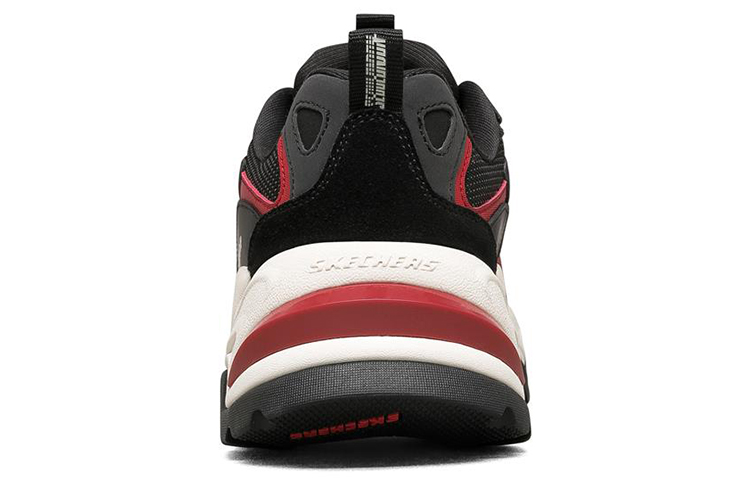 Shop (W) Skechers Stamina V2 Low-Top Laufschuhe Schwarz/Rot 66666343-BKRD
