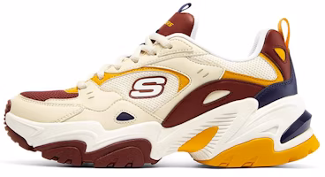 (Women) Skechers Stamina V2 'Creamyellow Red Yellow' 149513-NTBG (Women) Skechers Stamina V2 'Creamyellow Red Yellow' 149513-NTBG