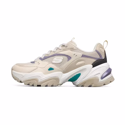(W) Skechers Stamina V2 Low-Top Running Shoes Purple
