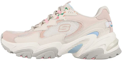 (Women) Skechers Stamina V2 Low 'White Pink' 149512-NMLT (Women) Skechers Stamina V2 Low 'White Pink' 149512-NMLT