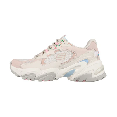 (W) Skechers Stamina V2 Low 'White Pink'