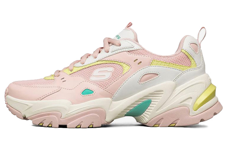 (Women) Skechers Stamina V2 Low Top Running Shoes Pink 149510-PKMT