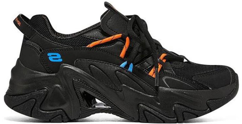(Women) Skechers Stamina V3 'Black Orange Blue' 896228-BBK Order (Women) Skechers Stamina V3 'Black Orange Blue' 896228-BBK