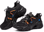 Lookbook (W) Skechers Stamina V3 'Hitam Jingga Biru' 896228-BBK