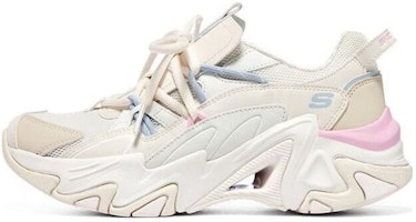 (Women) Skechers Stamina V3 'Cream Pink Blue' 896228-NTMT (Women) Skechers Stamina V3 'Cream Pink Blue' 896228-NTMT