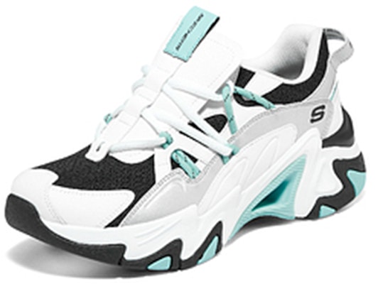 (W) Skechers Stamina V3 'Putih Hitam Biru' 896072-WBKB Lookbook (W) Skechers Stamina V3 'Putih Hitam Biru' 896072-WBKB
