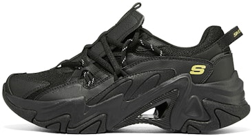 (Women) Skechers Dlites Stamina 'Black Yellow' 896072-BKYL (Women) Skechers Dlites Stamina 'Black Yellow' 896072-BKYL