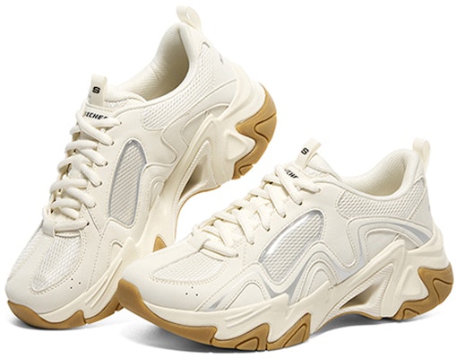 (Women) Skechers Stamina V3 Shoes 'White Tan' 896151-NAT Lookbook (Women) Skechers Stamina V3 Shoes 'White Tan' 896151-NAT