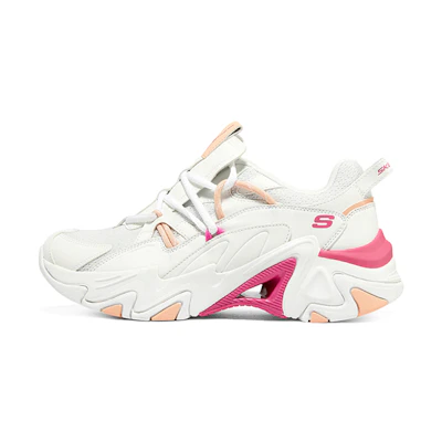 (W) Skechers Stamina V3 'White Pink'