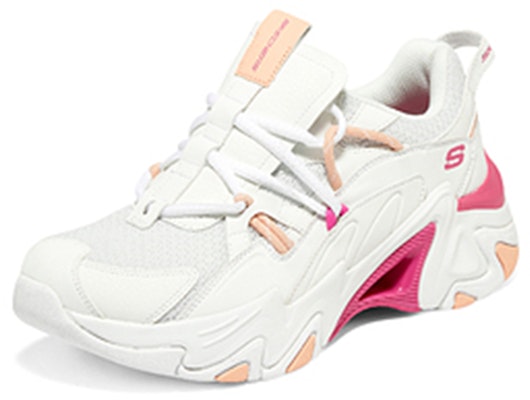 Skechers StaminaStamina V3 機甲鞋三代櫻花粉 機甲 低筒運動休閒鞋 女款 白粉色 Lookbook Skechers StaminaStamina V3 機甲鞋三代櫻花粉 機甲 低筒運動休閒鞋 女款 白粉色