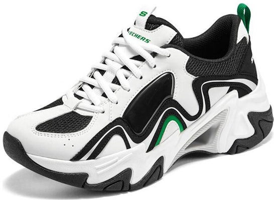 (Women) Skechers Stamina V3 'White Black Green' 896151-WGR Lookbook (Women) Skechers Stamina V3 'White Black Green' 896151-WGR