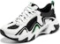 (W) Skechers Stamina V3 'Putih Hitam Hijau' 896151-WGR