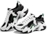 (W) Skechers Stamina V3 'Putih Hitam Hijau' 896151-WGR